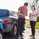 swapping information at the scene of an accident