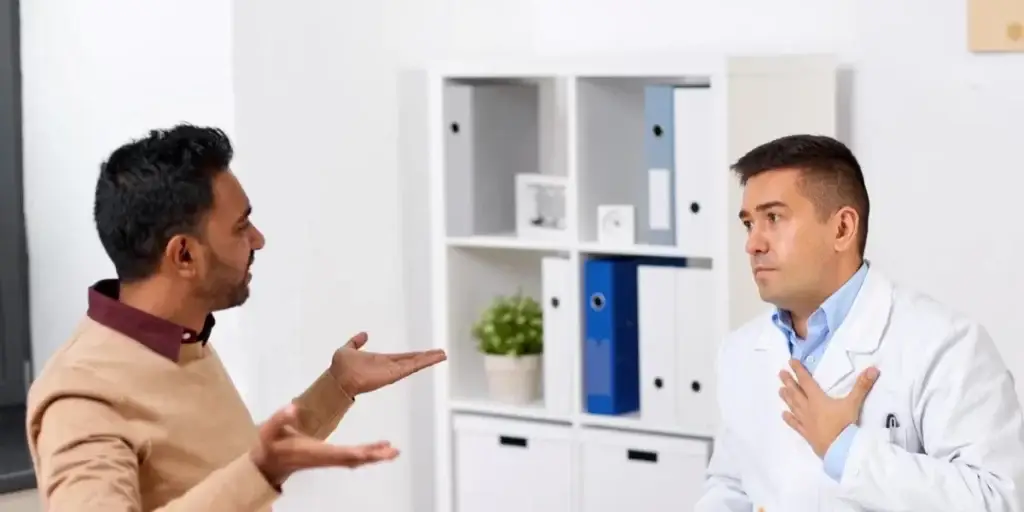 doctor not listening to patient