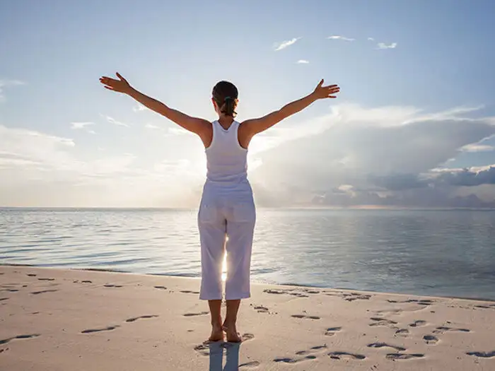 Gentle stretching exercise